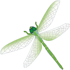 298x297 Dragon Fly Clip Art