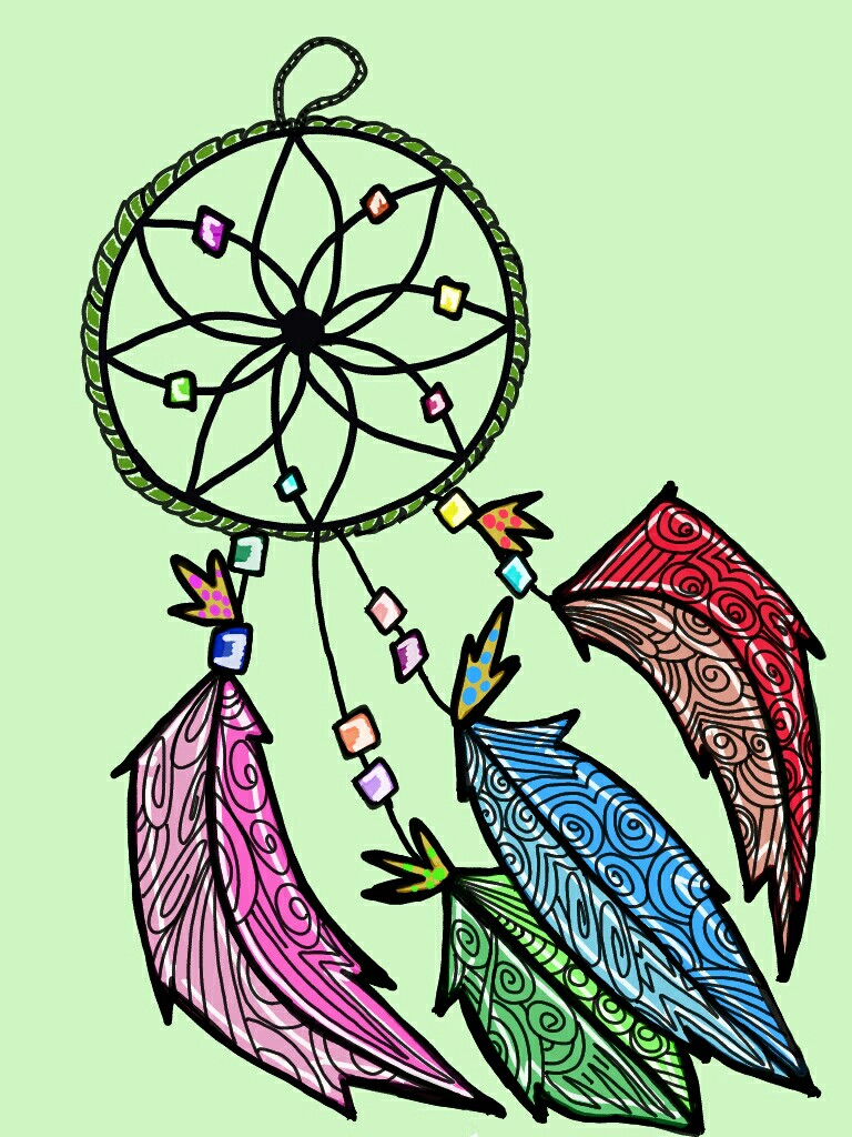 768x1024 Dreamcatcher Clipart