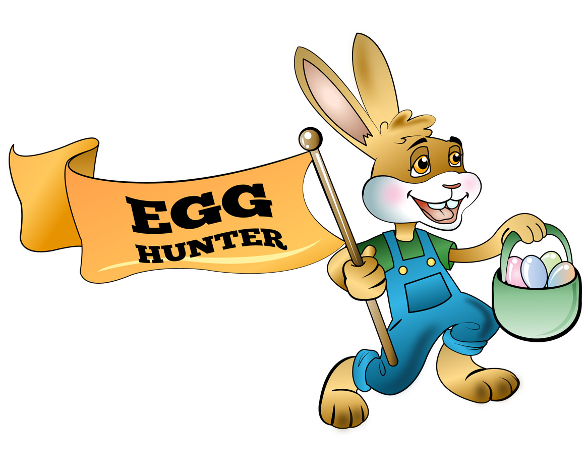 1164x921 Free Clip Art Holiday Clip Art Easter Rabbit Egg Hunter Full