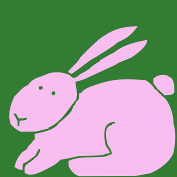 354x354 Free Easter Bunny Clipart