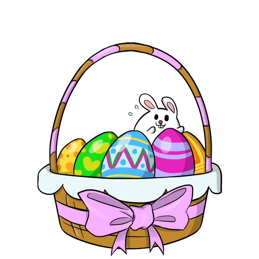 888x888 Easter Clip Art 2018 Coloring Pages Zone