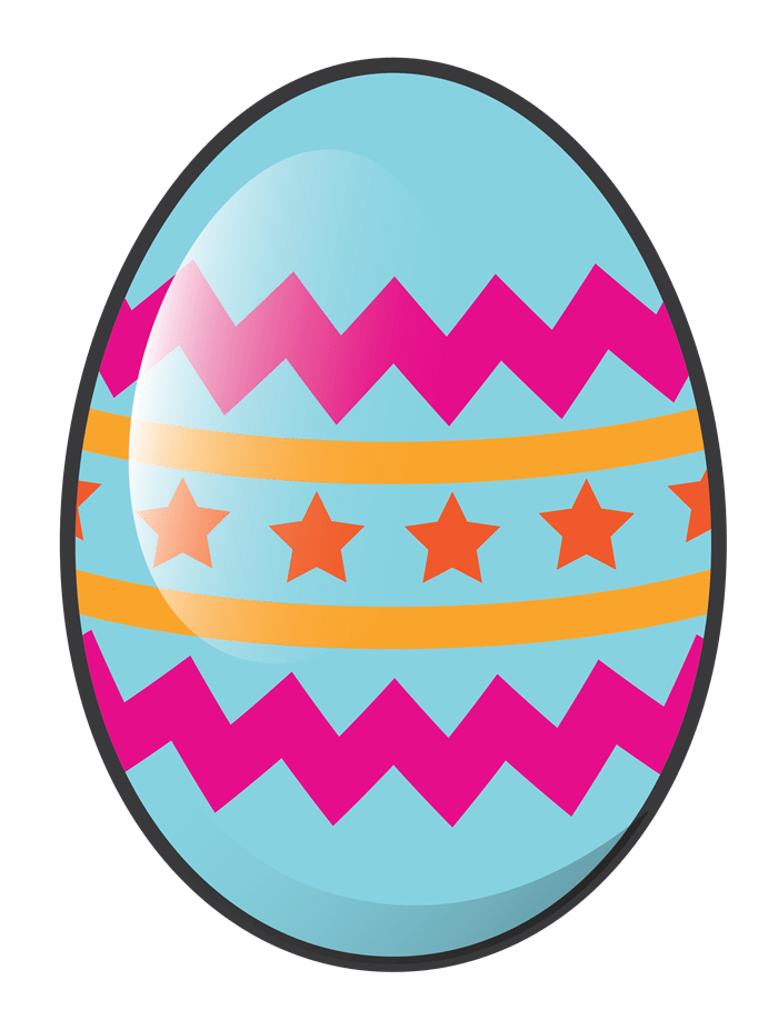 700x909 Easter Egg Clipart Merry Christmas And Happy New Year 2018