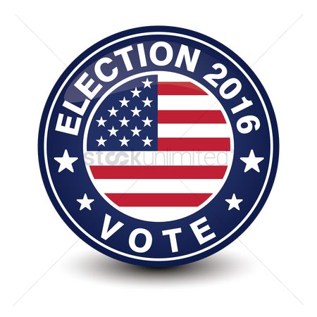 450x450 Free Election Day Badge Stock Vectors Stockunlimited