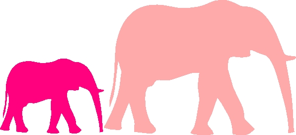 600x274 Ba Girl Elephant Clipart Free Download Best Ba Girl Elephant Baby