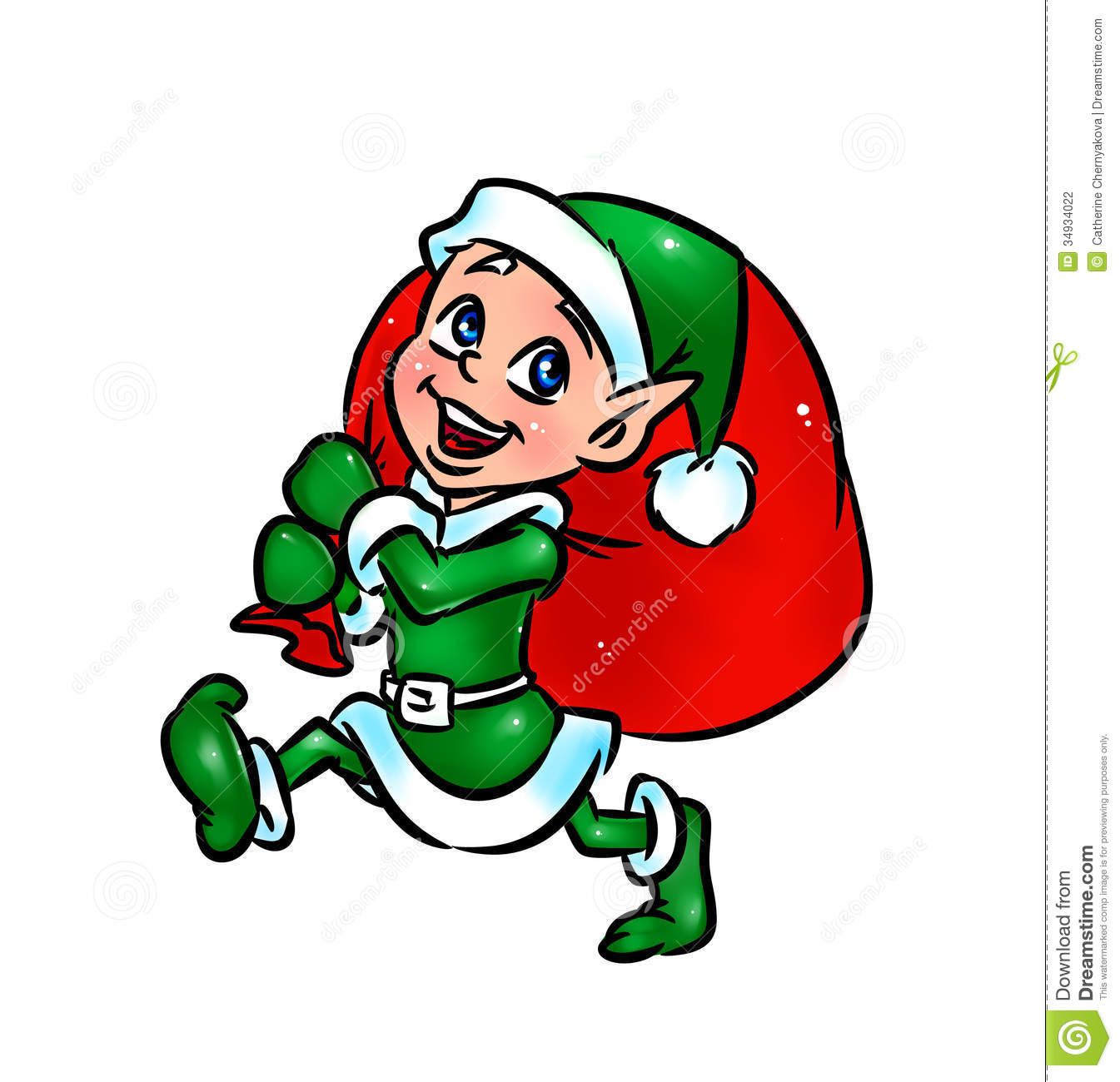 1345x1300 Cartoon Christmas Elves Clipart