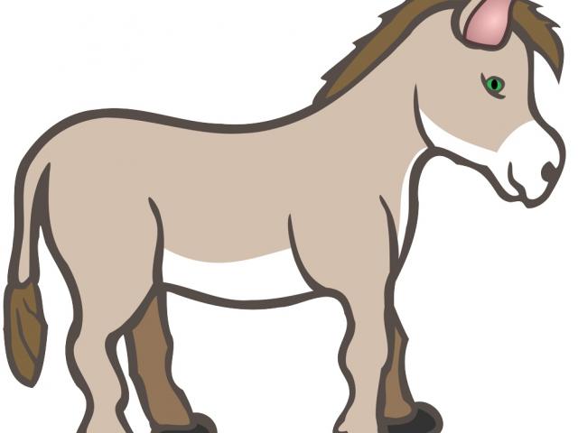 640x480 Donkey Clipart