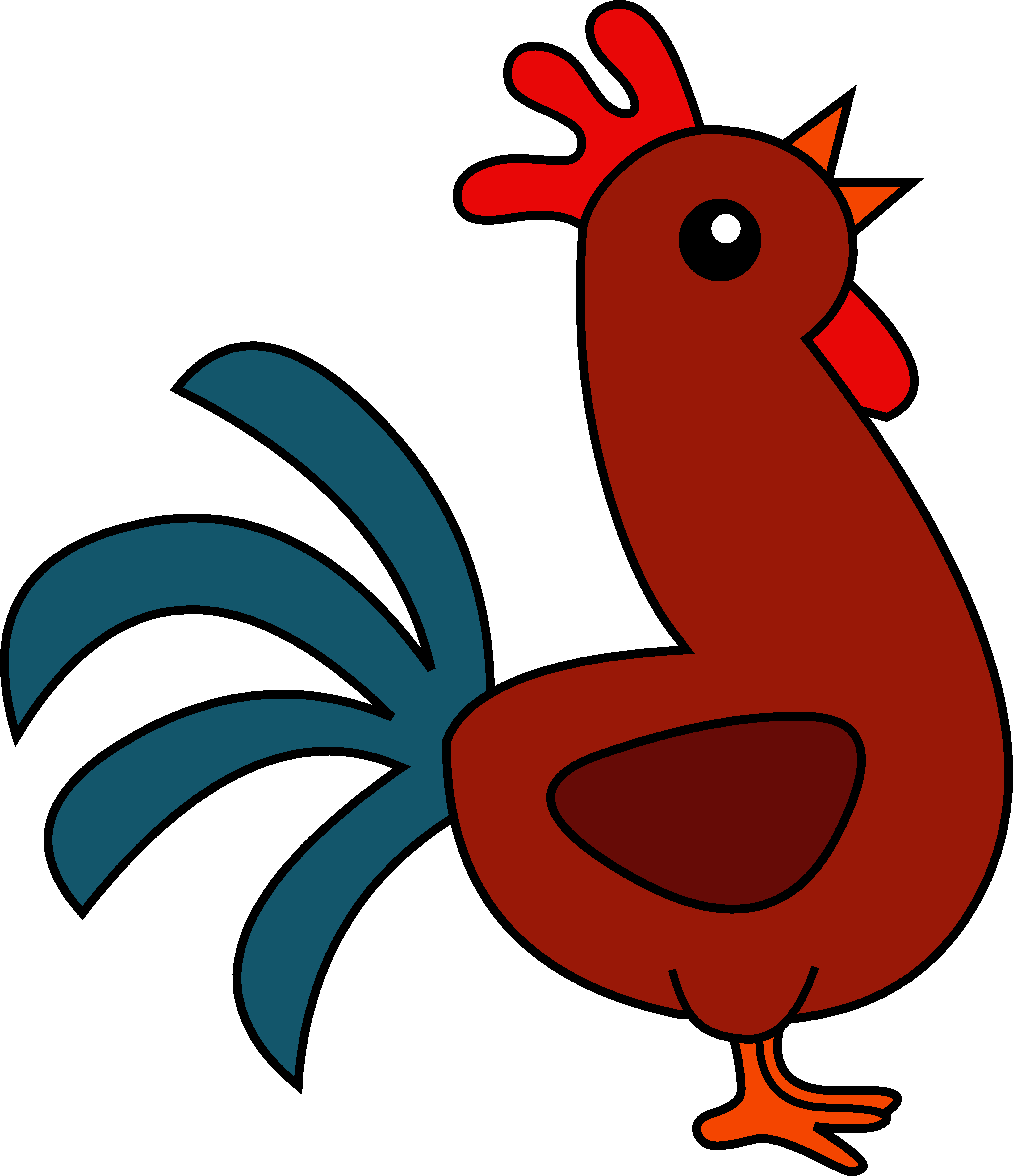 5307x6162 Farm Clipart Rooster