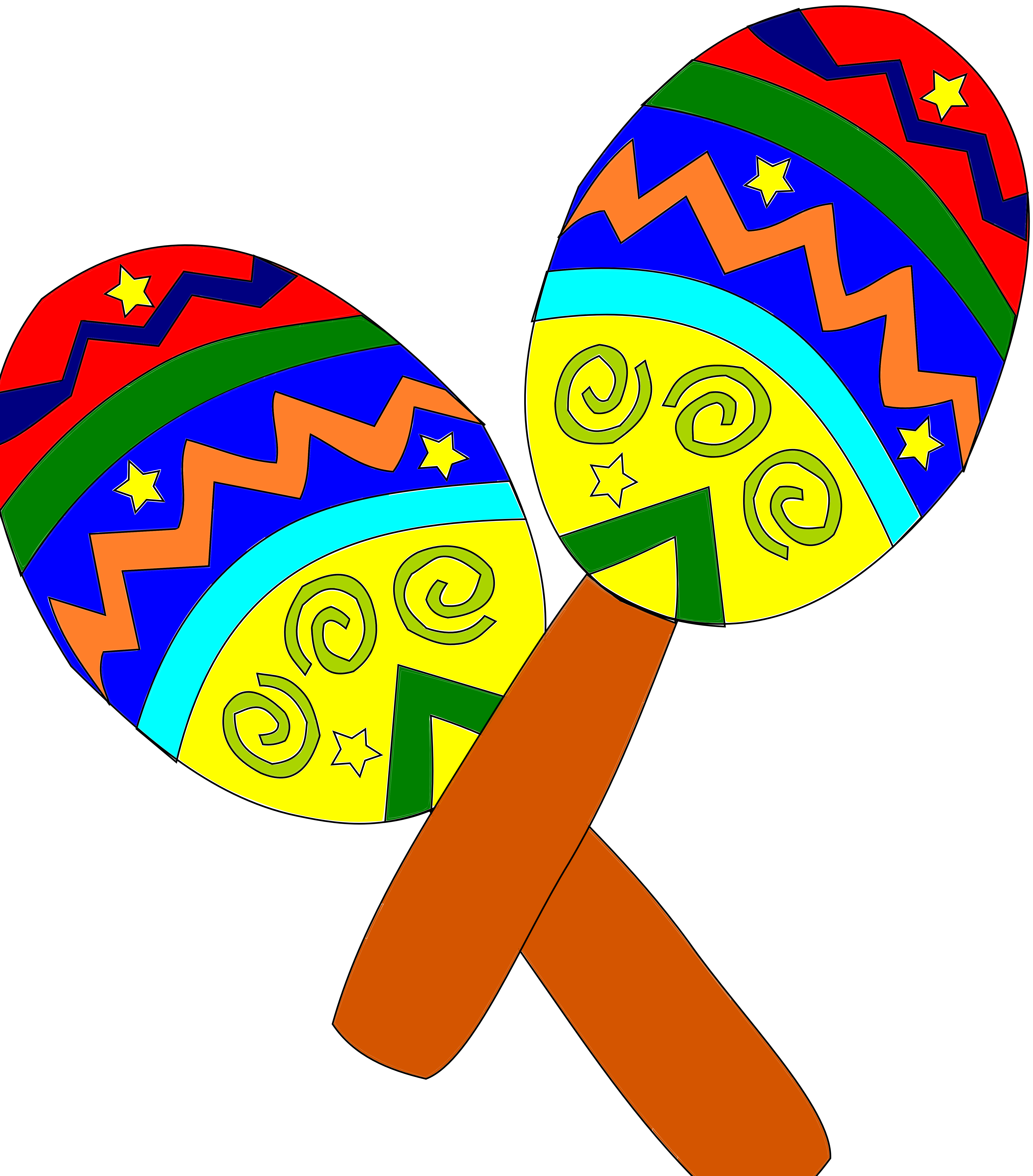5555x6323 Free Fiesta Clip Art Images