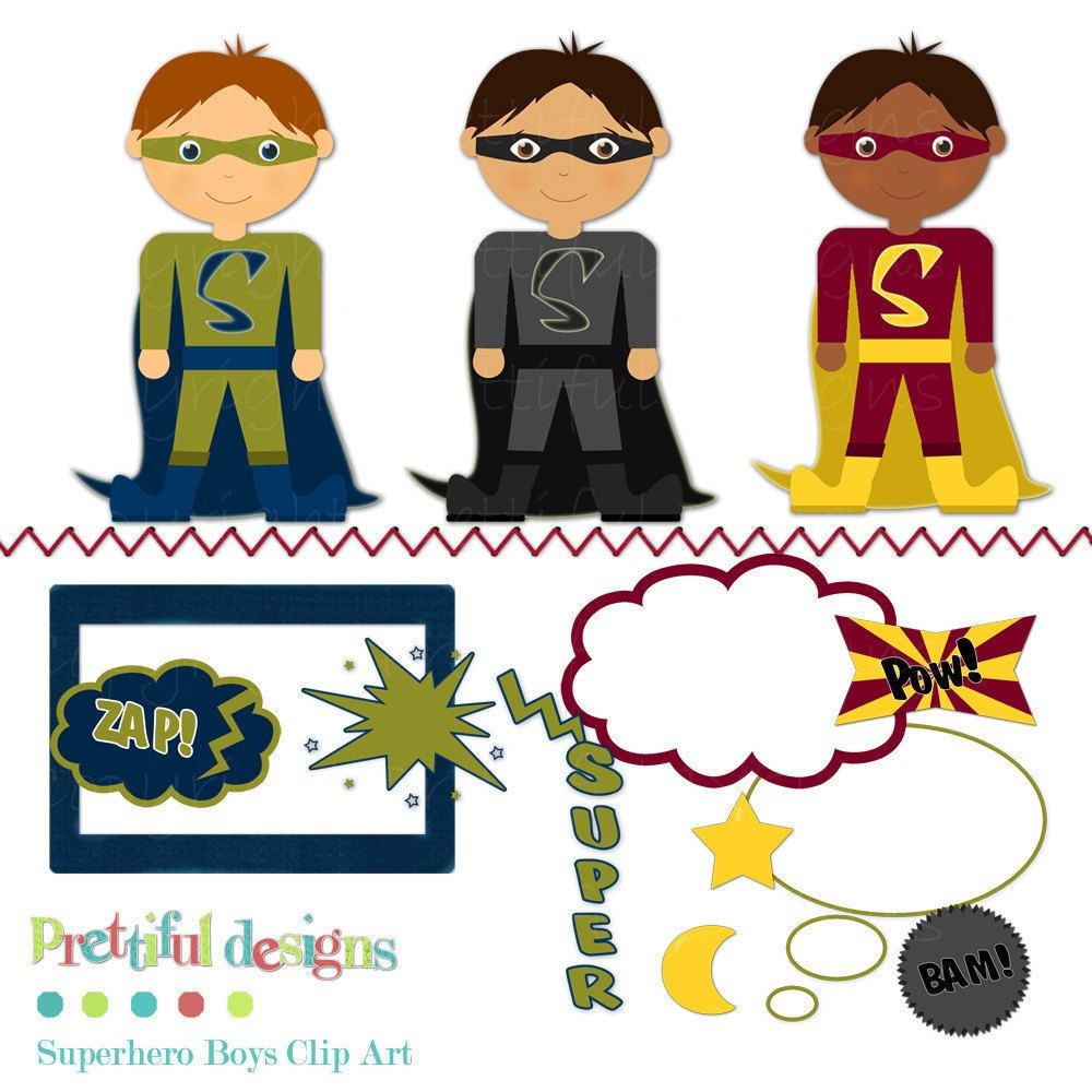 1000x1000 Kids Dressed As Superheroes Clipart Oh My Fiesta For Geeks