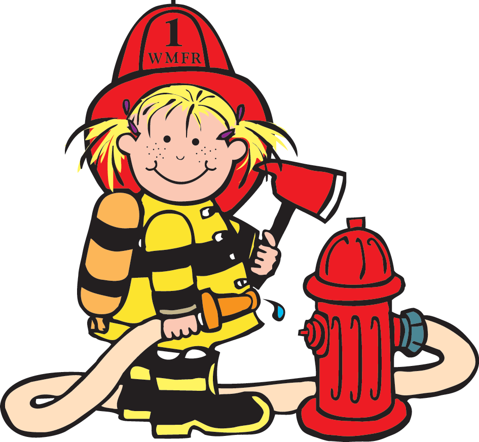 945x872 Girl Firefighter Cartoon Clipart Panda Free Clipart Images