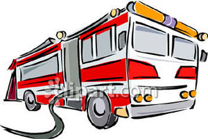 300x200 Fire Truck Clipart Clipart Panda