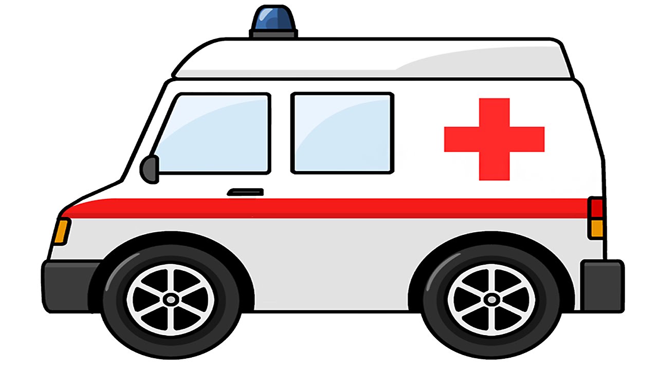 1280x720 Ambulance Clipart