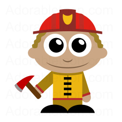 250x250 Firefighter Fire Fighter Clip Art Clipartspin
