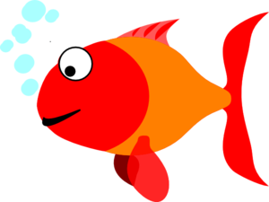 300x225 Happy Fish Clip Art