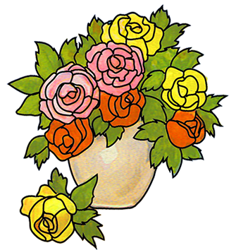 335x354 Free Flower Clipart