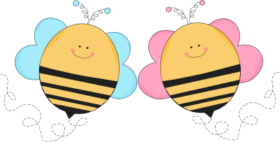 400x203 Bee Friends Clip Art