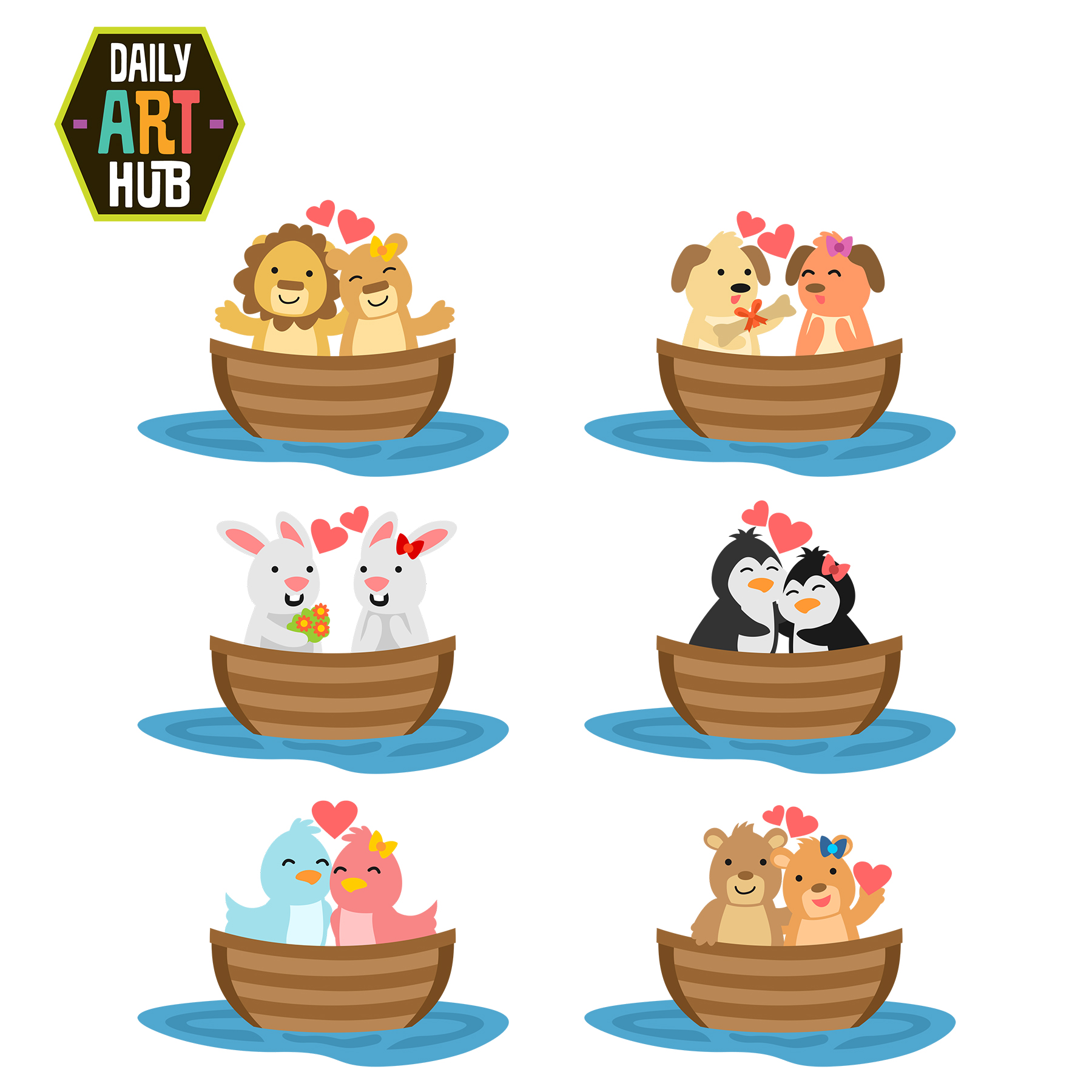1800x1800 Love Boat Clip Art Set Daily Art Hub Free Clip Art Everyday