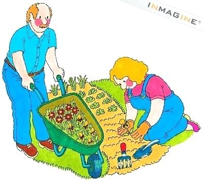 400x356 Vegetable Garden Clipart