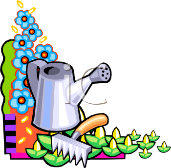 350x345 Clipart Garden