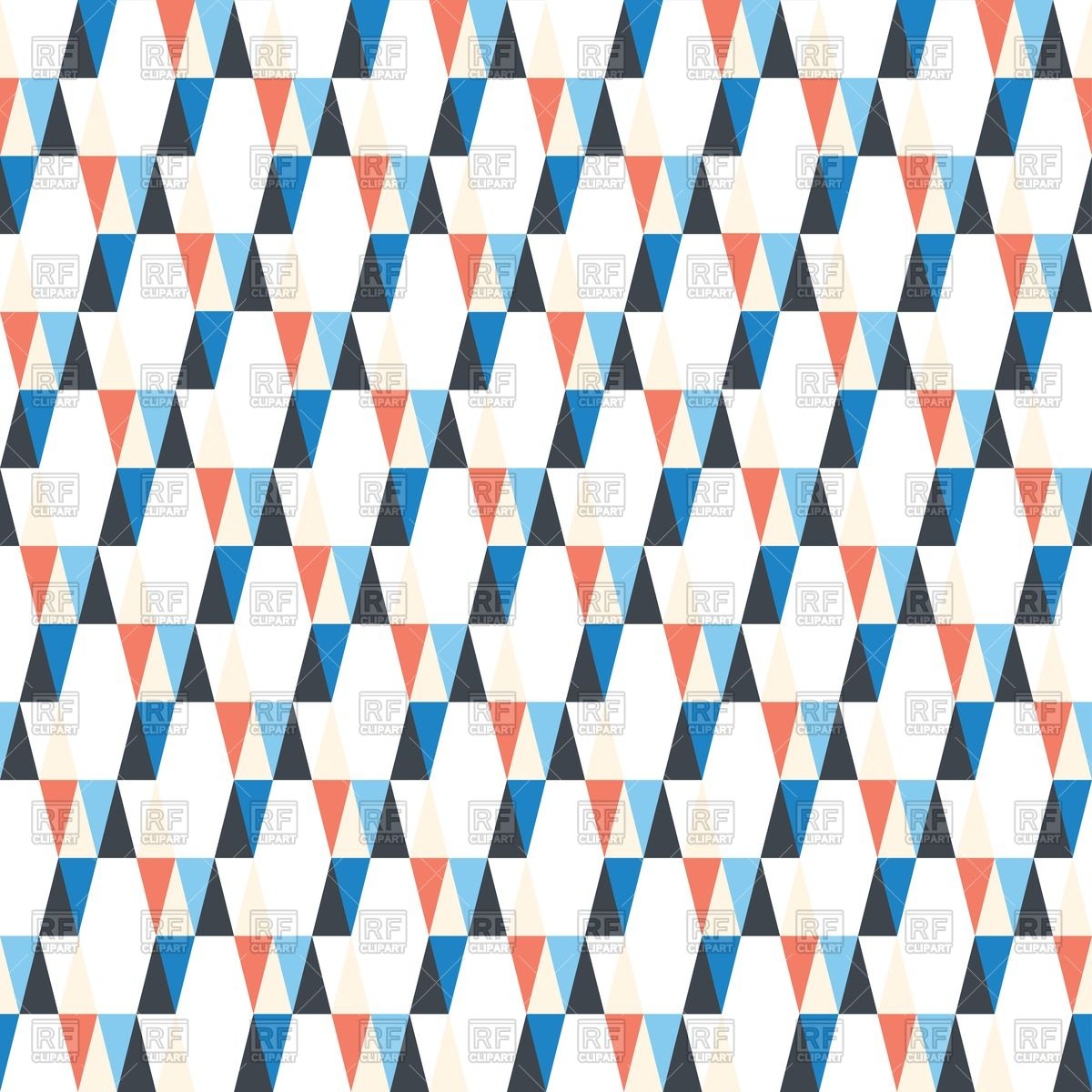 1200x1200 Seamless Abstract Geometric Pattern Royalty Free Vector Clip Art