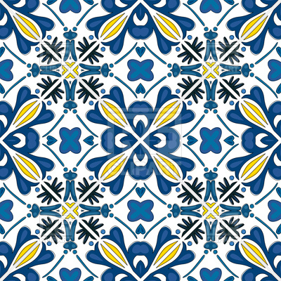 400x400 Seamless Geometric Pattern In Traditional Style