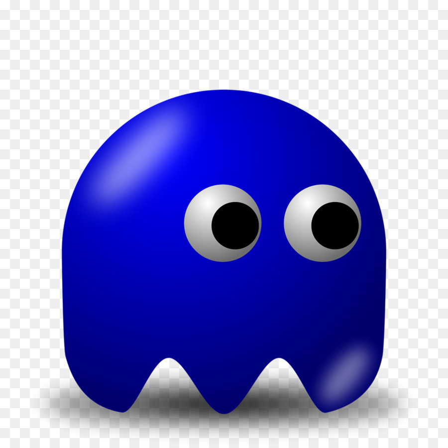 900x900 Pac Man Ghosts Blue Clip Art