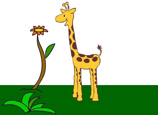 550x400 Giraffe Clipart Giraf Classroom Clipart Giraffe Amp Elephant