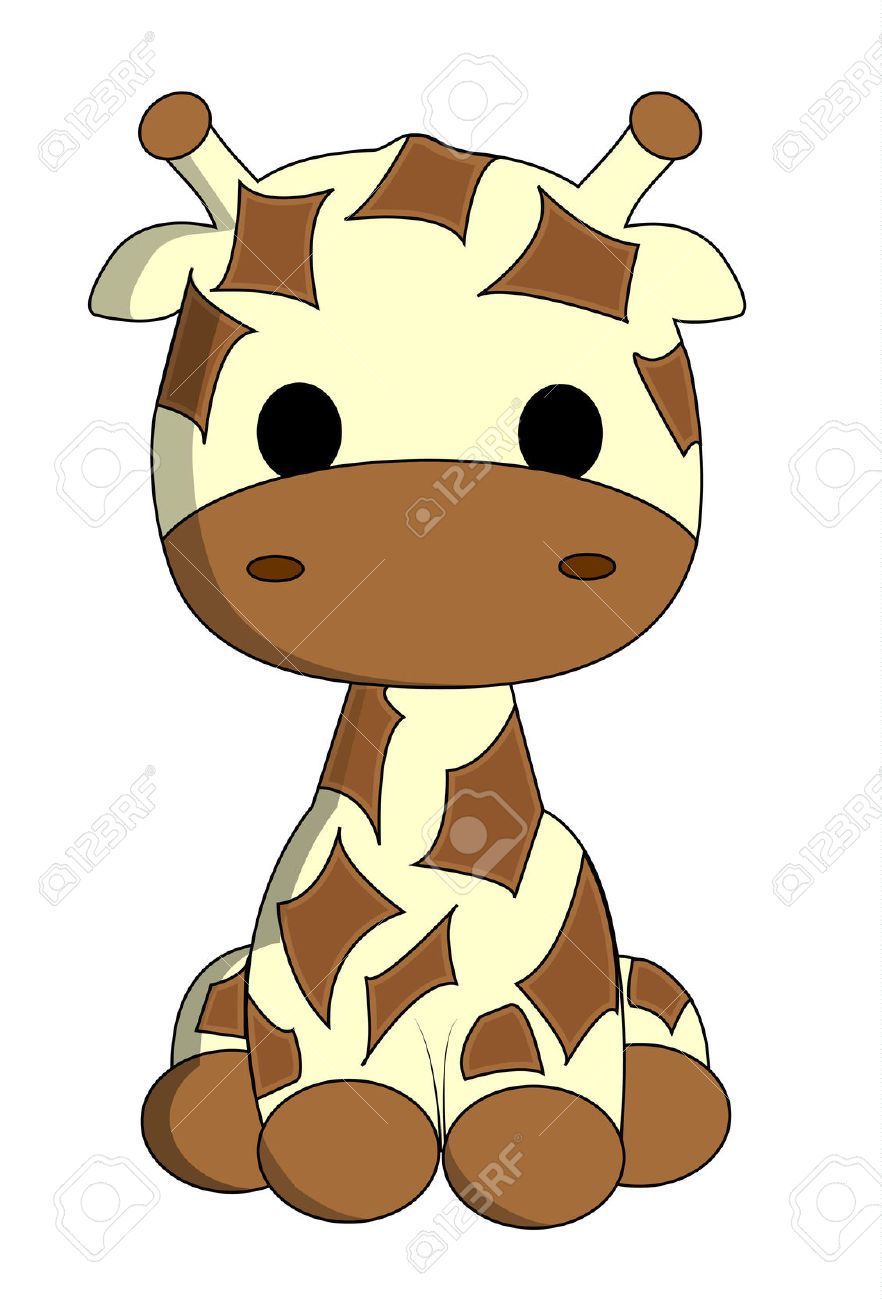 882x1300 Giraffe Stock Vector Illustration And Royalty Free Giraffe Clipart