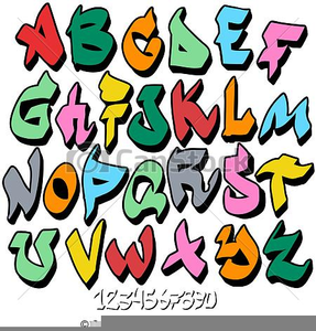 287x300 Graffiti Alphabet Clipart Free Images