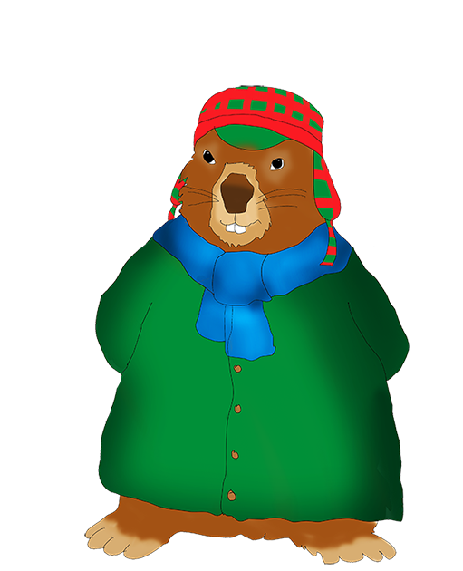 511x630 Groundhog Day Clipart