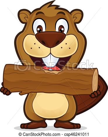 370x470 Beaver Eating Wood. Clipart Picture Of A Beaver Cartoon Vector
