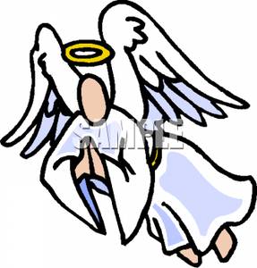 287x300 Angel Clipart Angel Flying