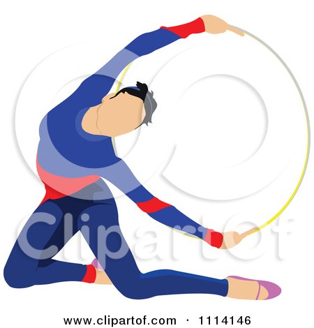 450x470 Clipart Female Gymnast 1