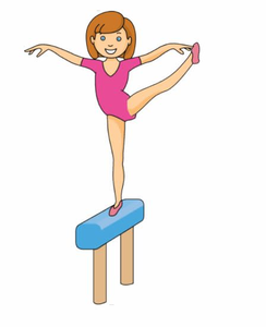 244x300 Free Gymnastics Clipart Animations Free Images