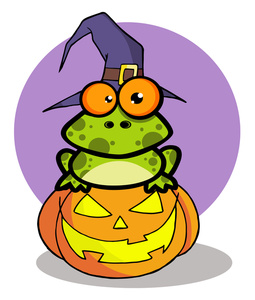 255x300 Free Halloween Clipart Image 0521 1010 2412 4052 Frog Clipart