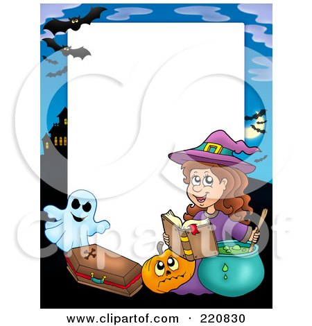 450x470 Royalty Free (Rf) Clipart Of Borders, Illustrations, Vector