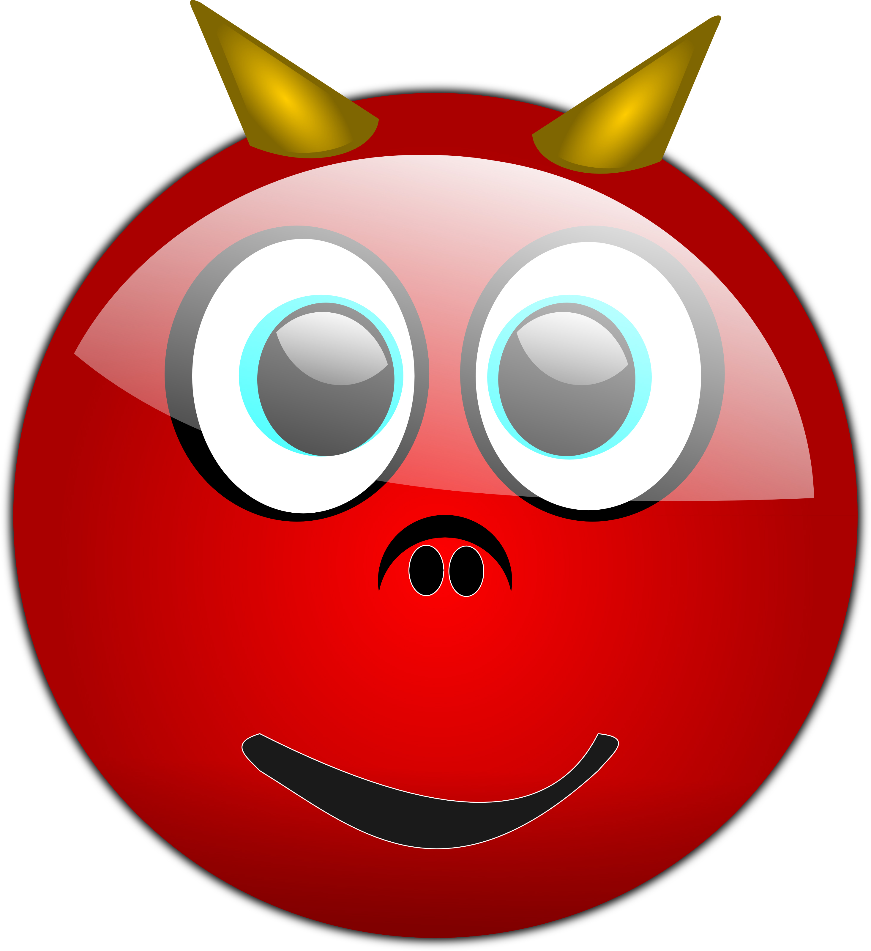 2932x3200 Devil Emoticon
