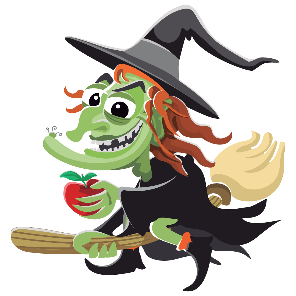1000x1000 Free Witch Clipart Fun For Christmas