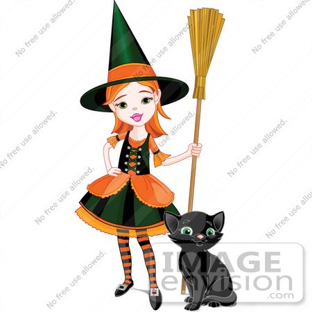 450x450 56455 Royalty Free (Rf) Clip Art Illustration Of A Sassy Little