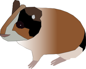 300x240 Hamster Clip Art