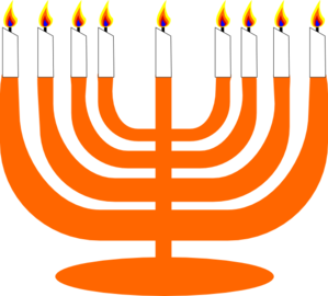 299x270 Menorah Clip Art