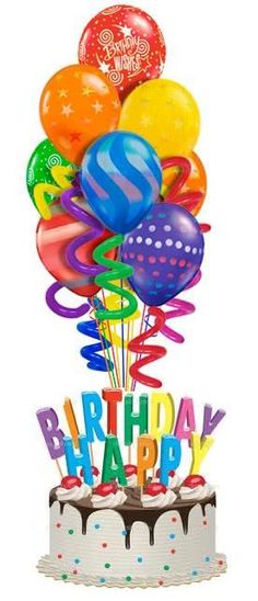 236x548 Free Birthday Balloon Art Birthday Clip Art Images Birthday