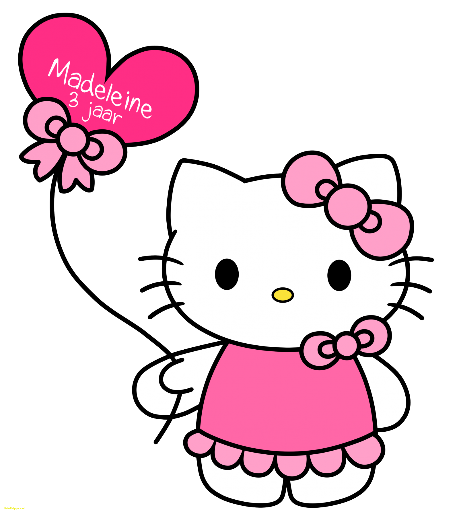 1600x1792 Hello Kitty Images Hello Kitty With Balloons Free Download Clip
