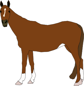 291x298 Horse Clip Art Free Vector 4vector