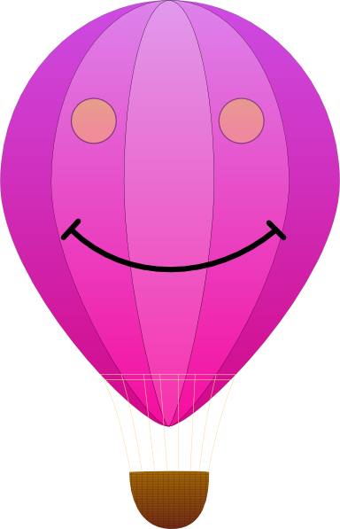 384x597 Maidis Hot Air Balloons Clip Art Free Vector 4vector