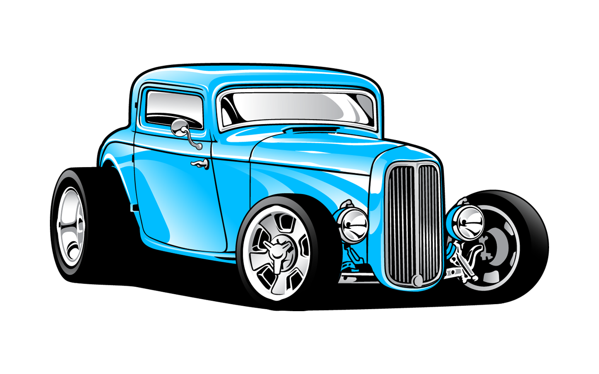1200x750 1932 Ford Car Hot Rod Clip Art