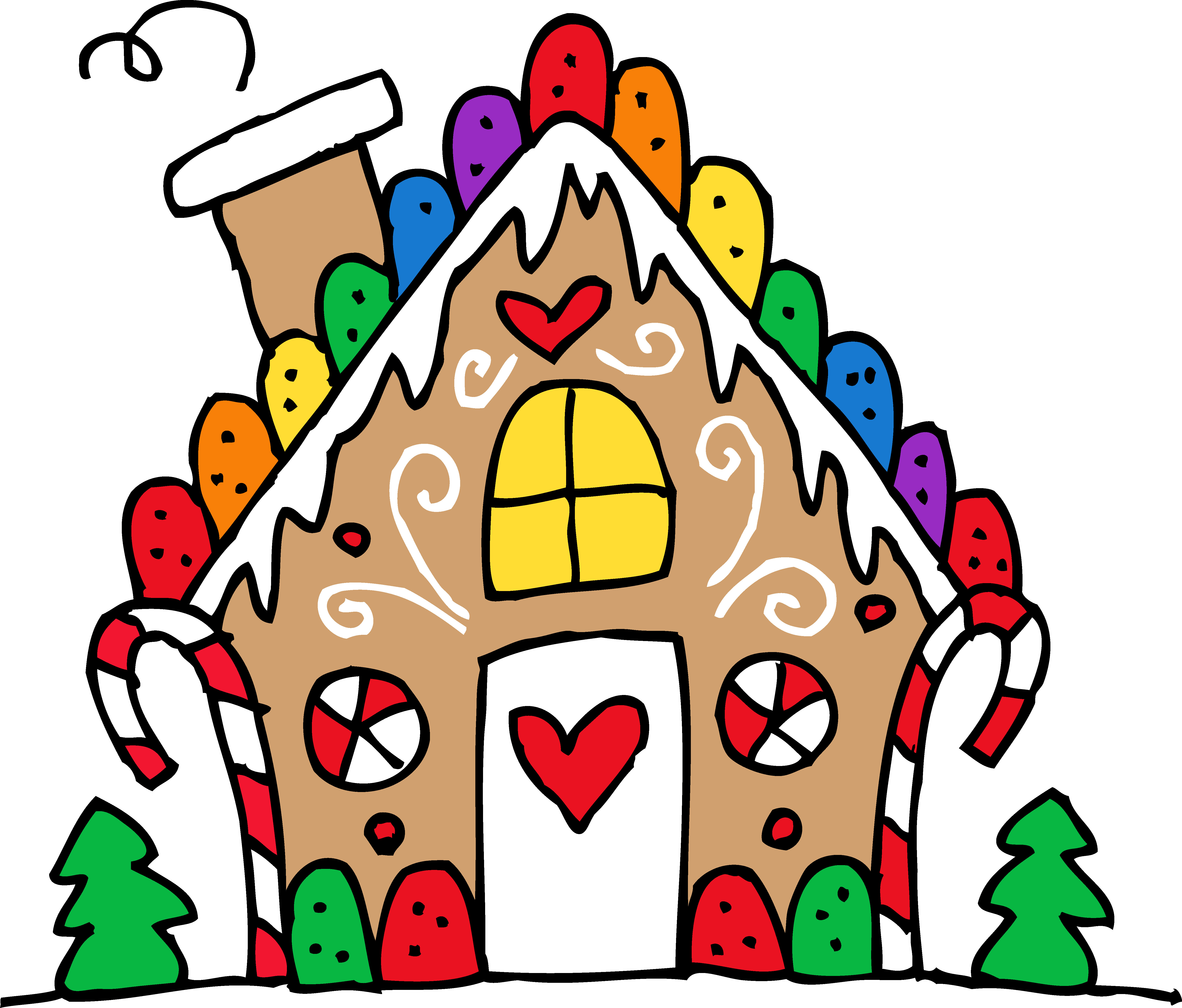 5677x4840 Gingerbread Clip Art Thatswhatsup