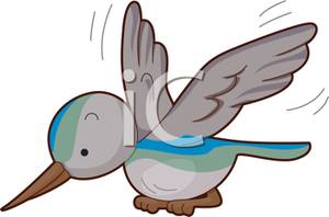 300x198 Cute Hummingbird Clipart