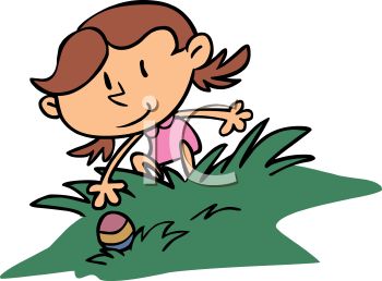 350x258 Free Clipart Easter Egg Hunt