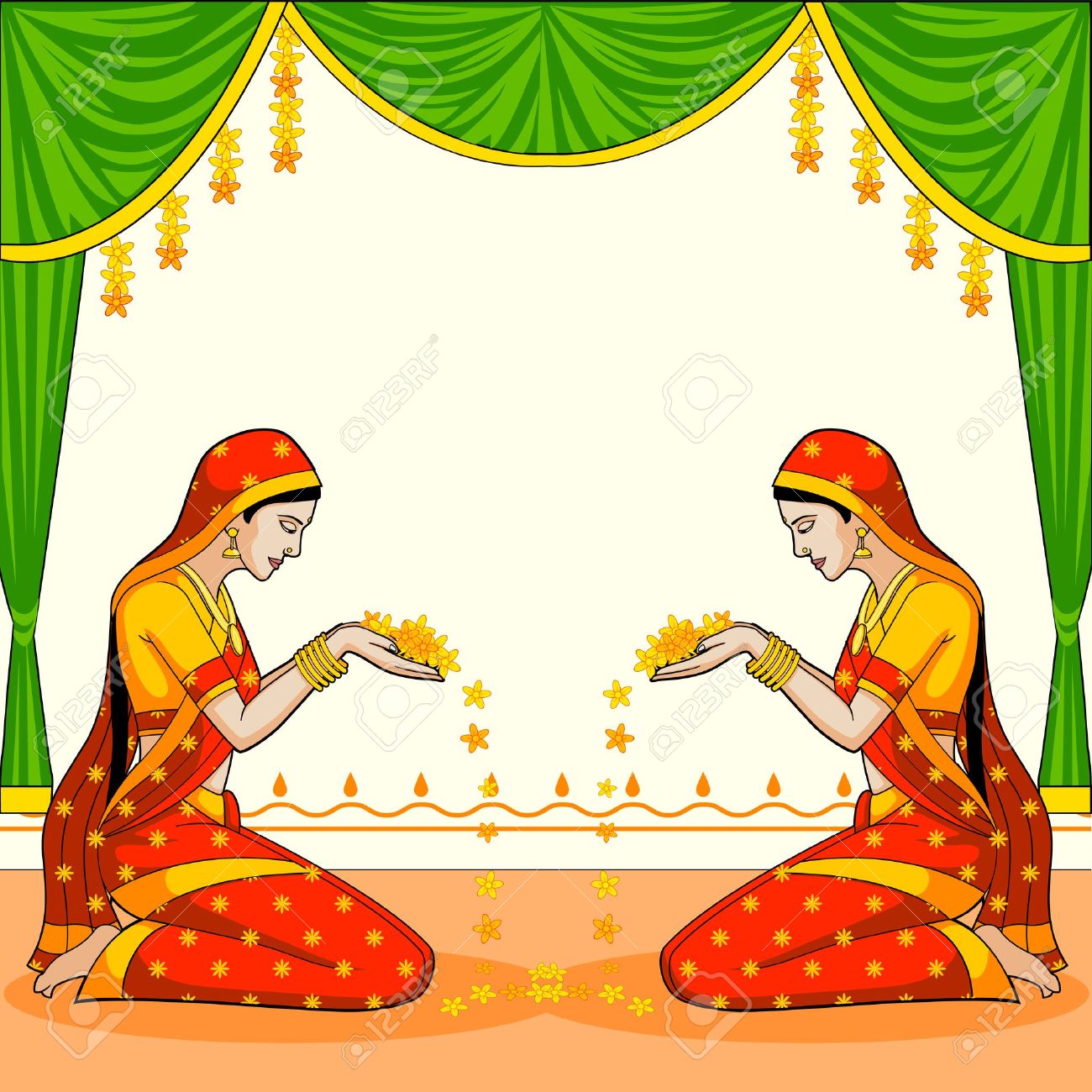 1300x1300 Welcome Girl Clipart 2dc0ac9c741200a15380c1cb269c447c Indian Woman